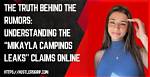 The Latest Mikayla Campinos Leaks: See Them Here!