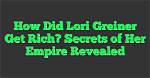 The Secrets of Her Financial Empire Revealed