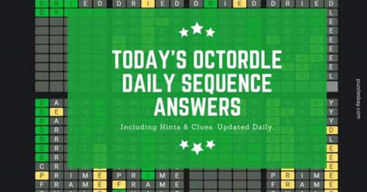 Today's Octordle Sequence: Uncover the Winning Pattern