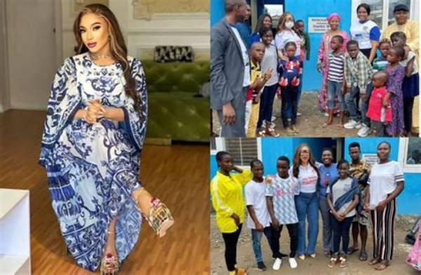Tonto Dikeh Wins Hearts as She Offers Scholarship to 1000 Nigerian Students