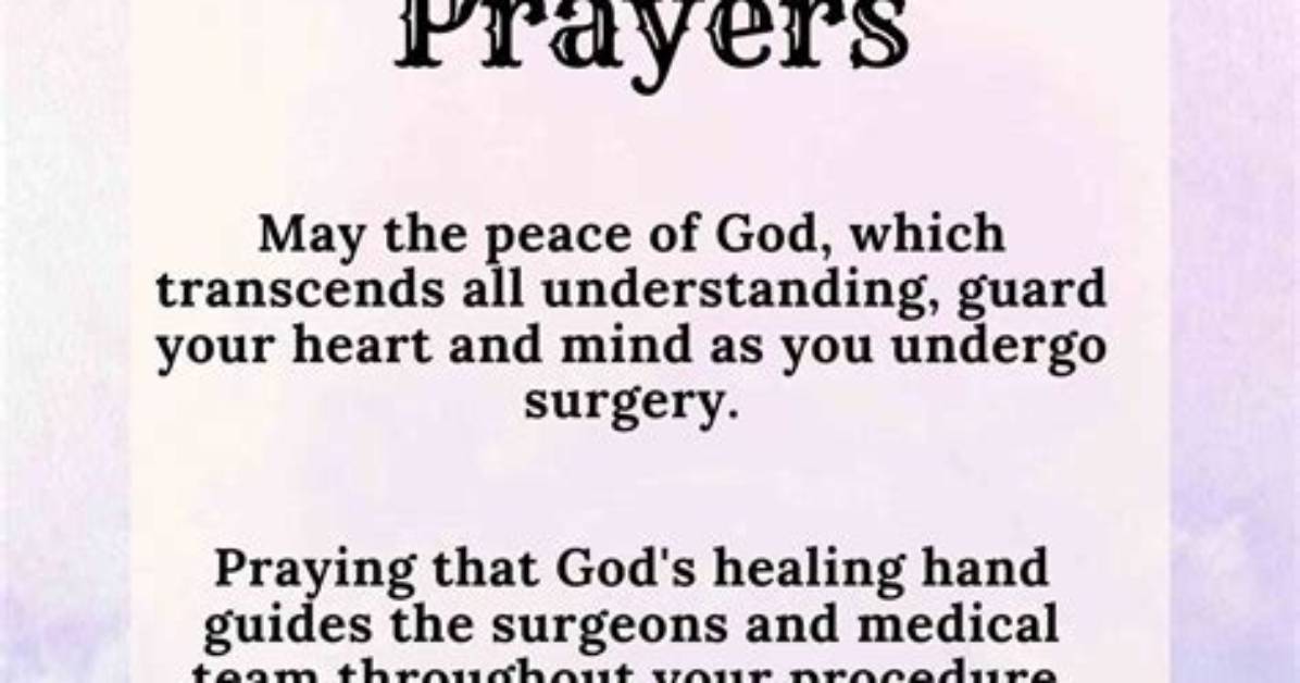 Ultimate Prayer (Dua) Before Medical Procedures