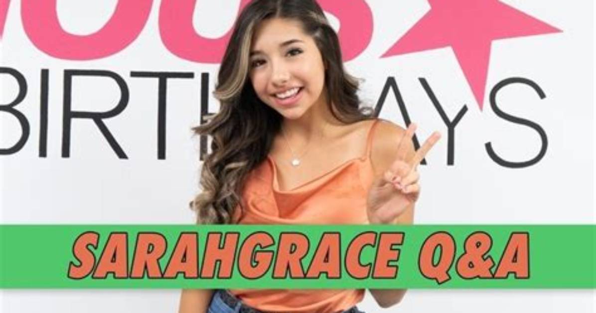 Uncover Sarah Grace's Age: the Definitive Guide