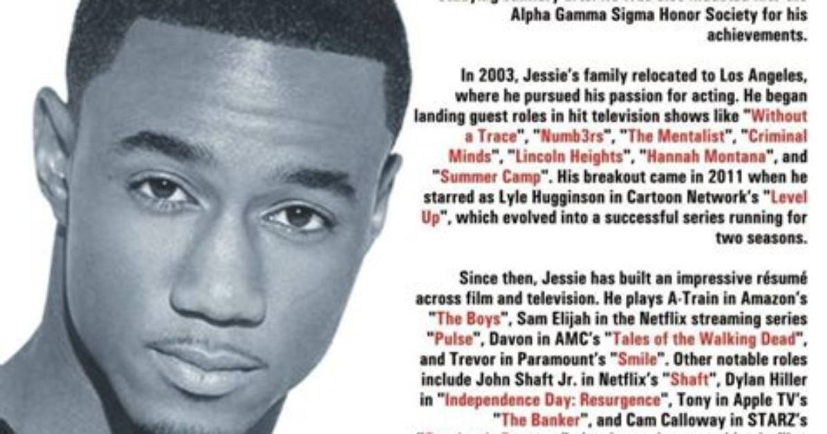 Uncover the Roots: Jessie T. Usher's Ethnic Heritage Revealed