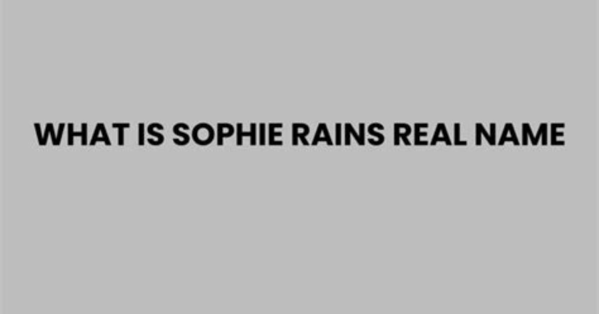 Uncover the Truth: Leaked Videos of Sophie Rain [Full Collection & Exclusive Updates]