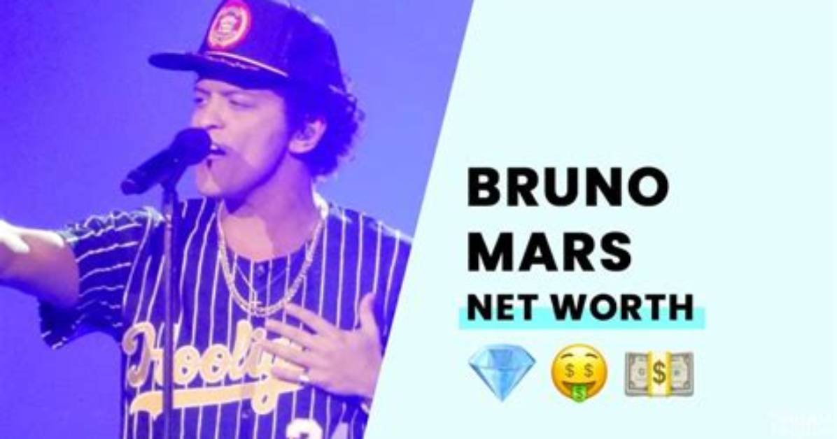Uncovering Bruno Mars' Massive Net Worth: a Detailed Look