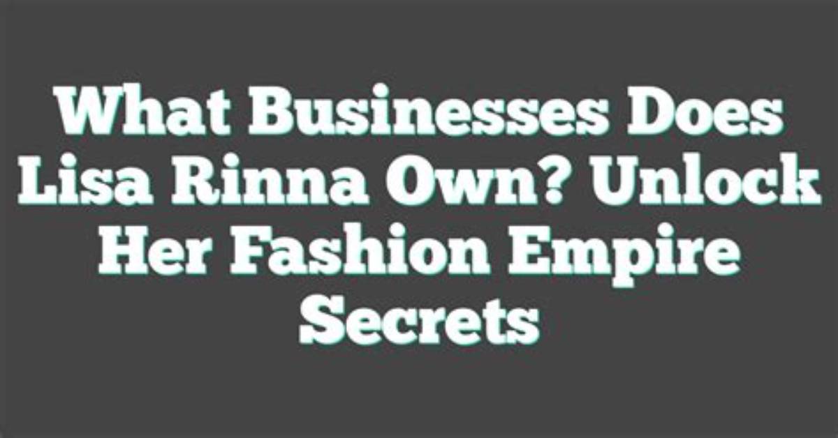 Uncovering the Secrets of Her Business Empire