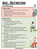 Understanding Age: a Journey Through Time