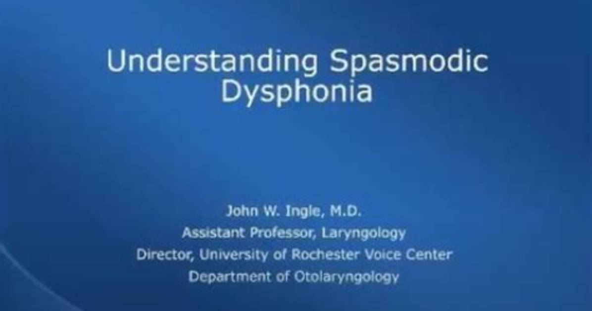 Understanding Spasmodic Dysphonia: Kerry Kennedy's Journey