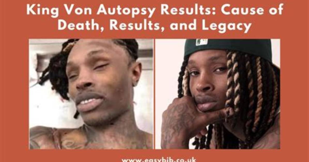 Understanding the Cause of King Von's Untimely Death