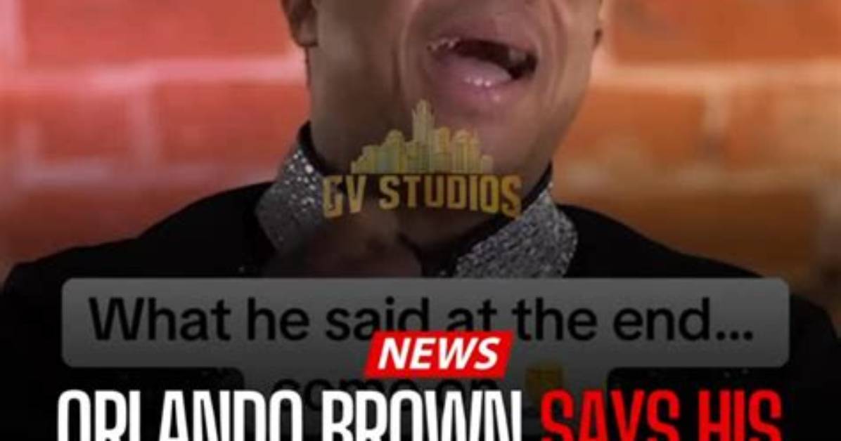 Unraveling Orlando Brown's Social Media Journey