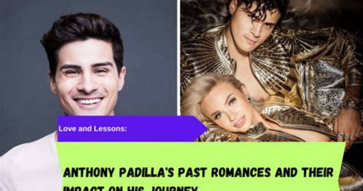Unraveling the Love Life of Anthony Padilla: a Look at His Exes