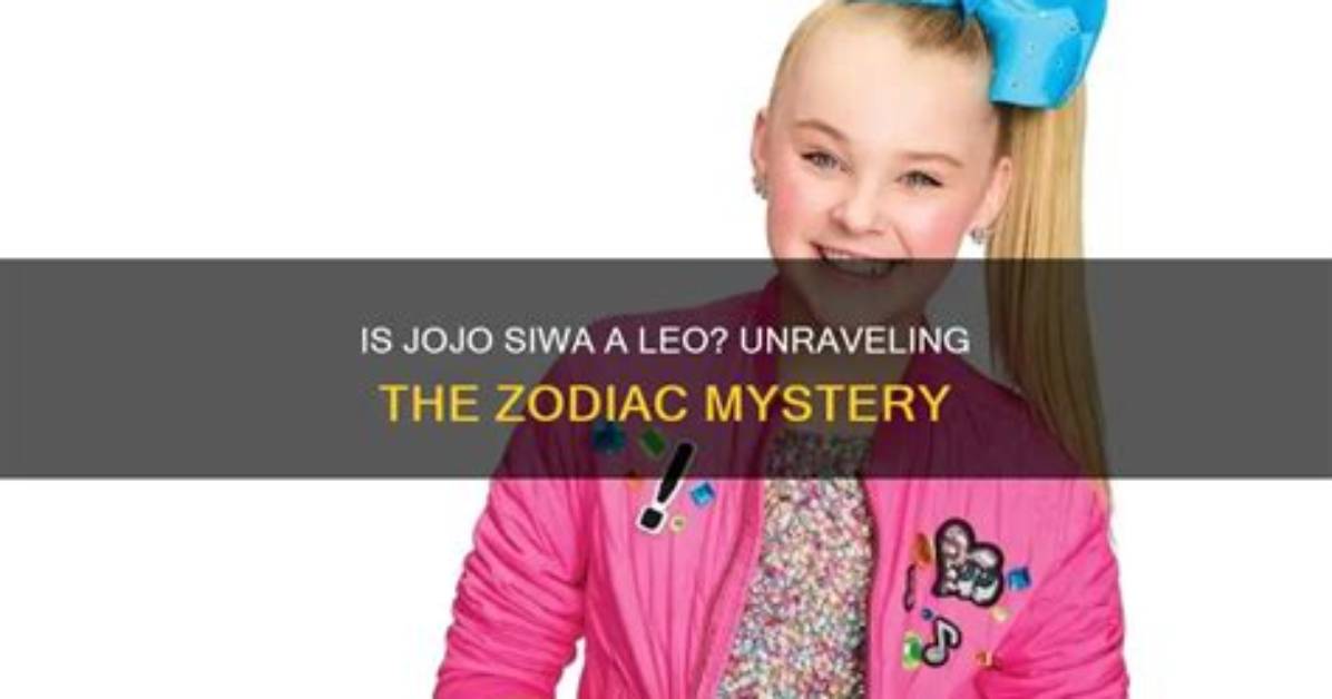 Unraveling the Mystery Behind Jojo Siwa's Death: Is She Really Gone?