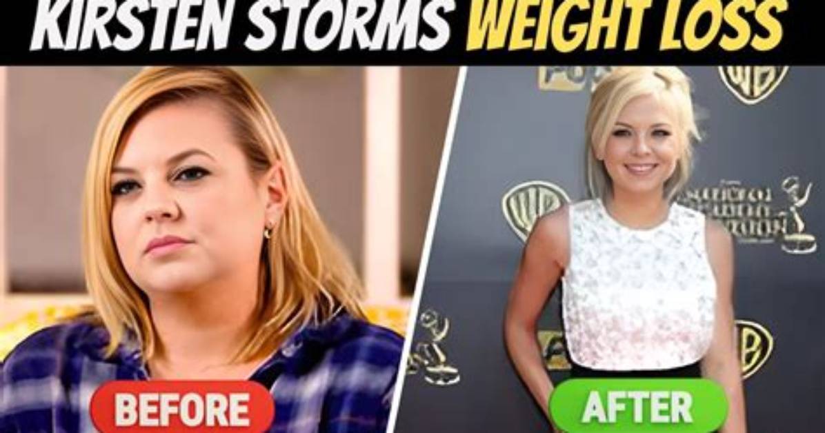 Unveiling Kristen Storms' Weight Journey: Discoveries and Insights