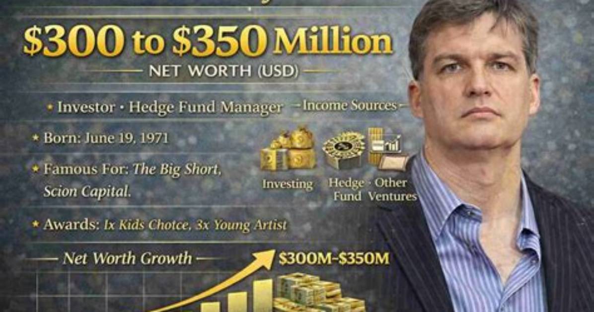 Unveiling Michael Burry's Net Worth in 2023