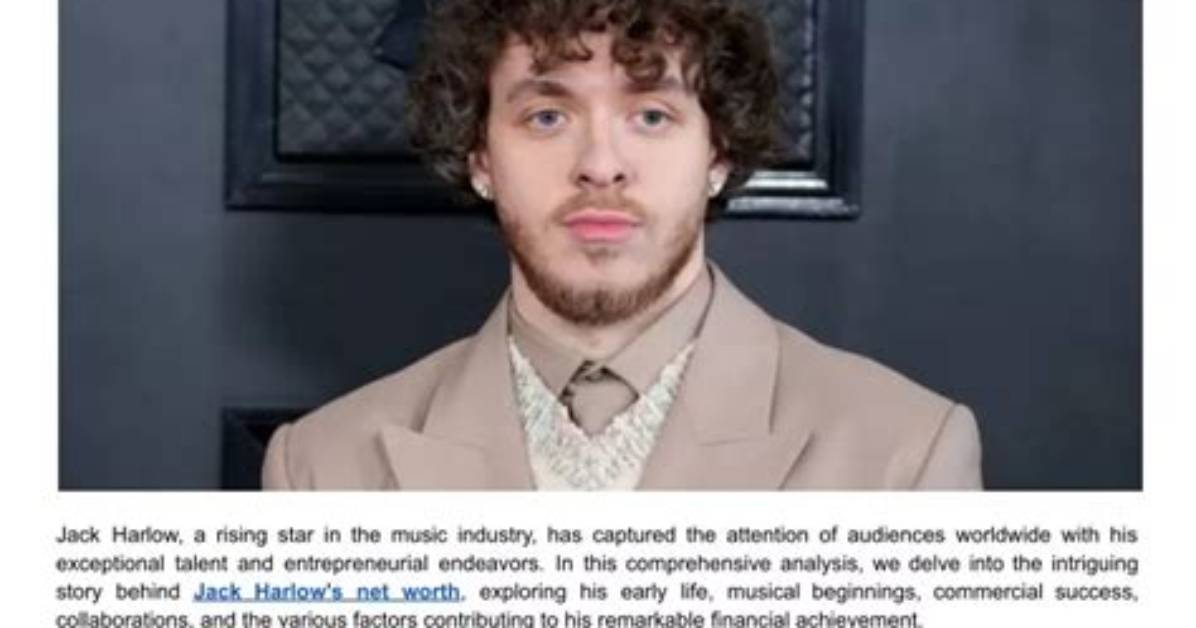 Unveiling the Christian Faith of Jack Harlow: Discoveries and Insights