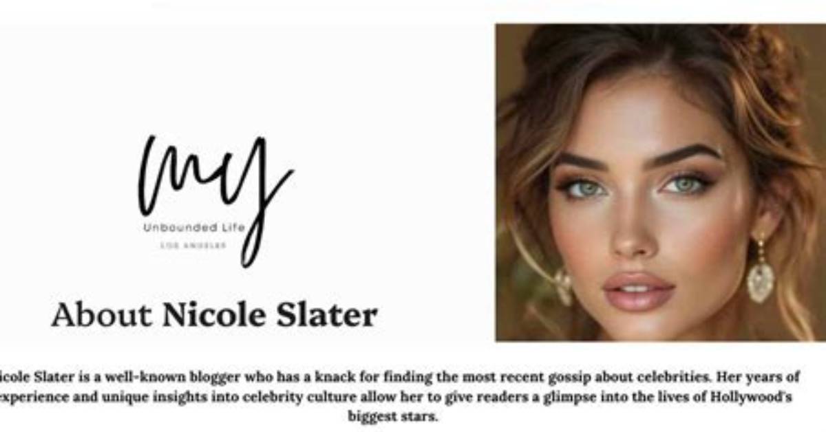 Unveiling the Enigmatic World of Nicole Slater: Innovations and Artistic Revelations
