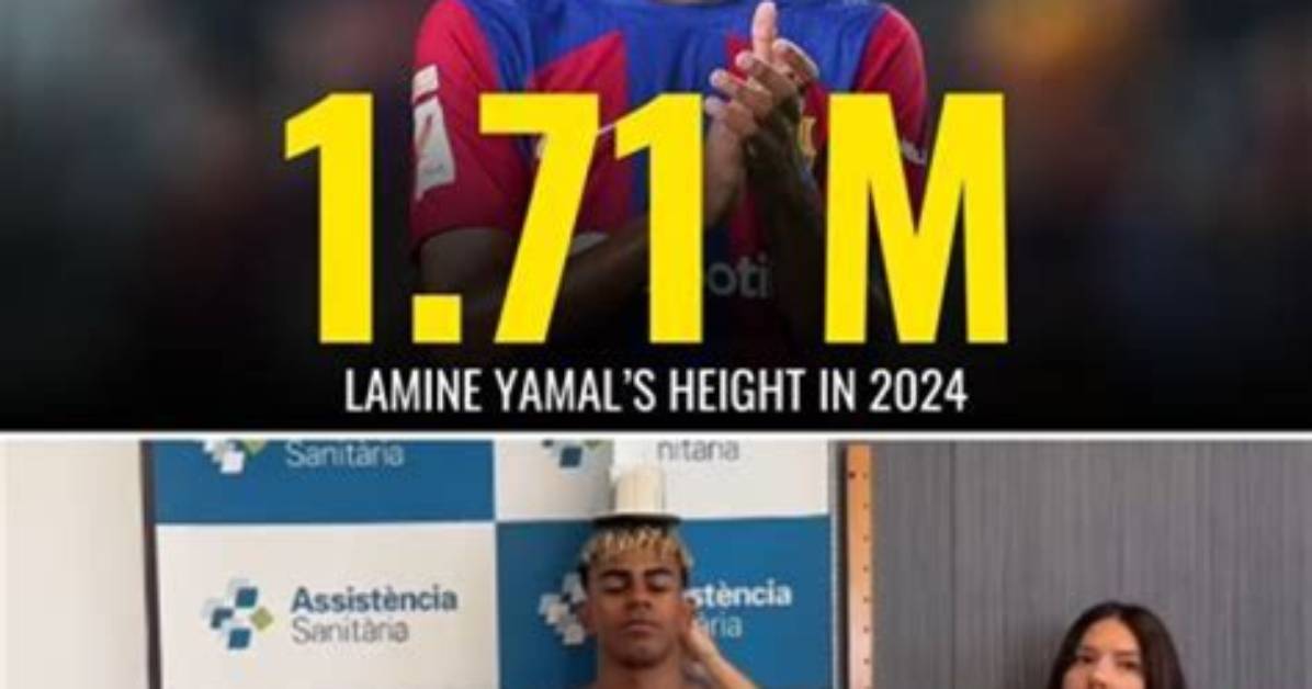 Unveiling the Height of Lamine Yamal: a Look at the Rising Star