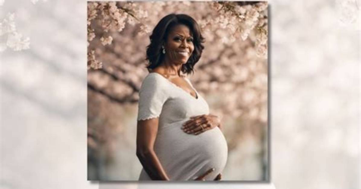 Unveiling the Joy: Michelle Obama Pregnancy Photo Moments