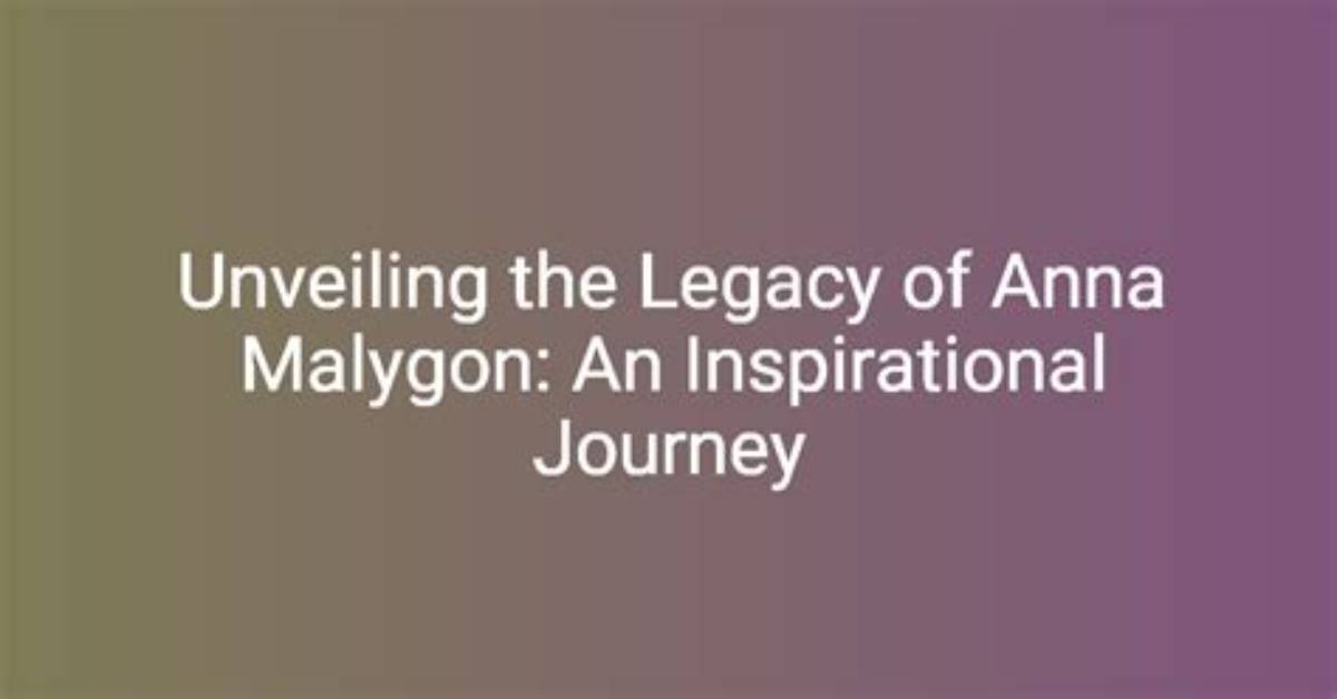 Unveiling the Life and Journey of Anna Strout