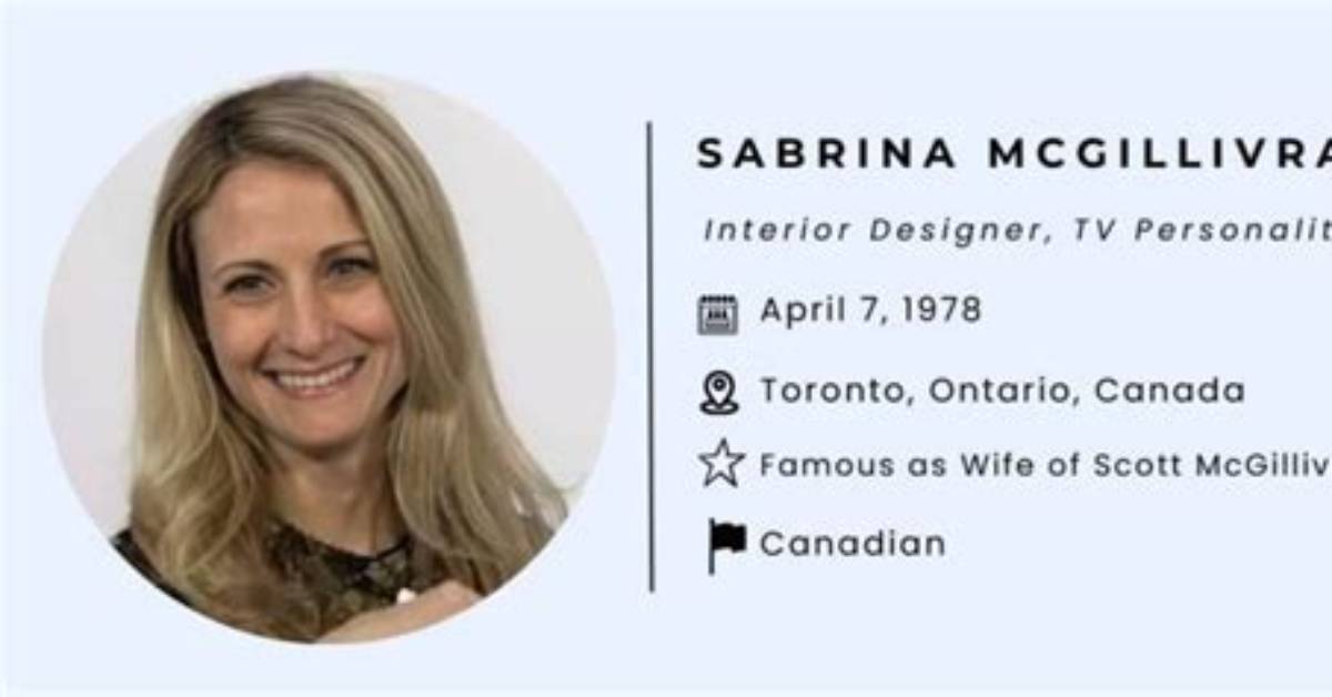 Unveiling the Nationality of Sabrina Mcgillivray
