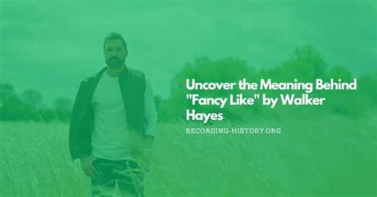 Unveiling the Secrets: the Fancy Song Meaning