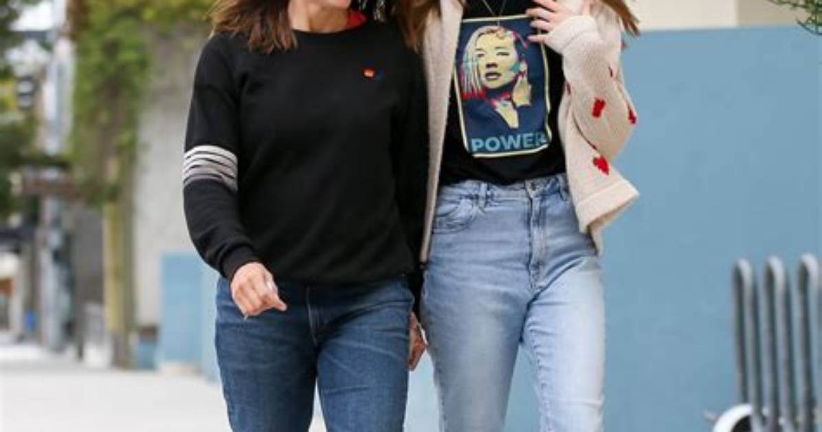 Violet Affleck: Embracing Safety and Style with a Mask