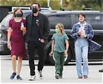 Violet Affleck's Masked Moments: a Glimpse into Her World