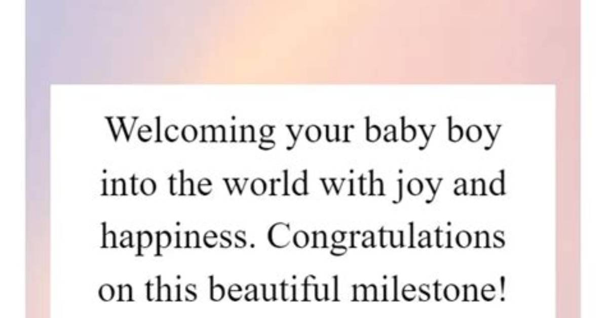Welcoming the Joy: Johnstons New Baby