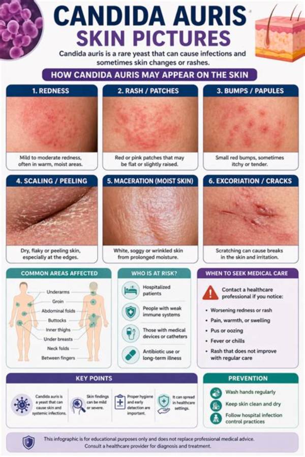 What Does Candida Auris Look Like on the Skin? All About Deadly Fungus Spreading, Prevention, Symptoms and More