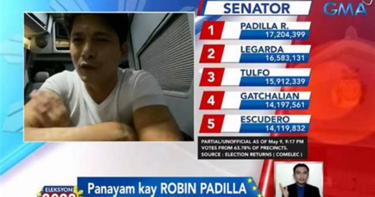 What Is Robin Padilla Platform? Where Is Senator Candidate from?