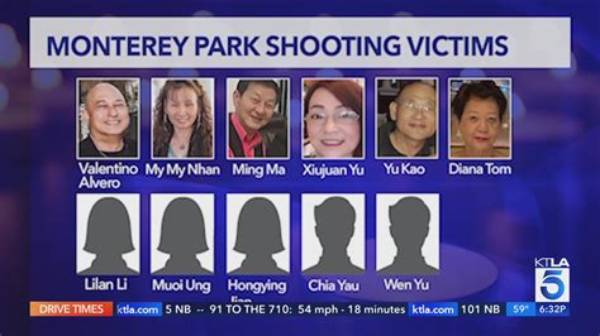 Who Are Monterey Park Victims? Death Troll in California
