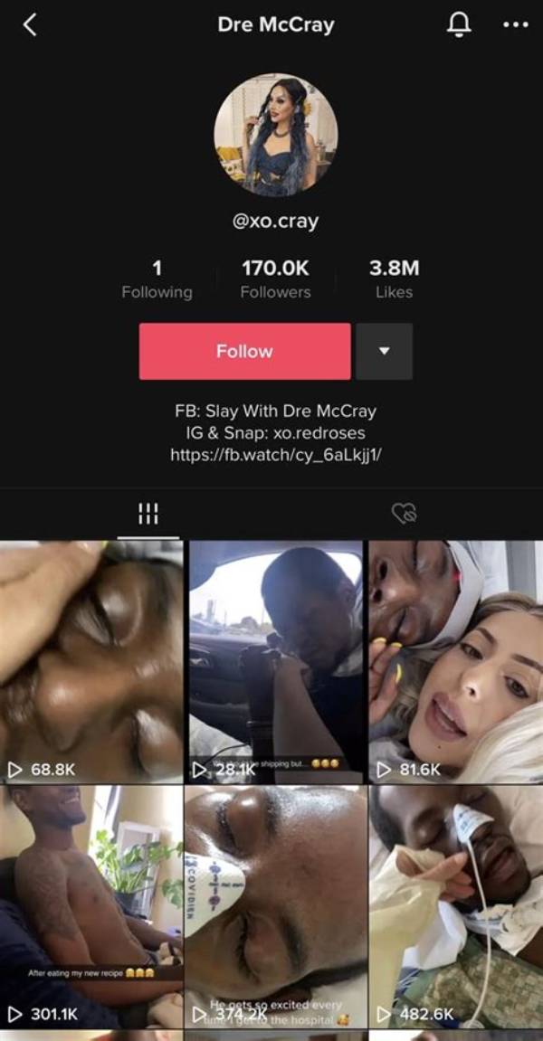 Who Is Dre Mccray on Tiktok? Influencer Drama Involving Abuse and Husband’s Attempted Death