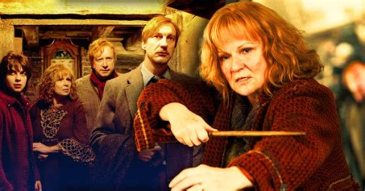 Who Portrays the Beloved Mrs. Weasley in the Harry Potter Saga?