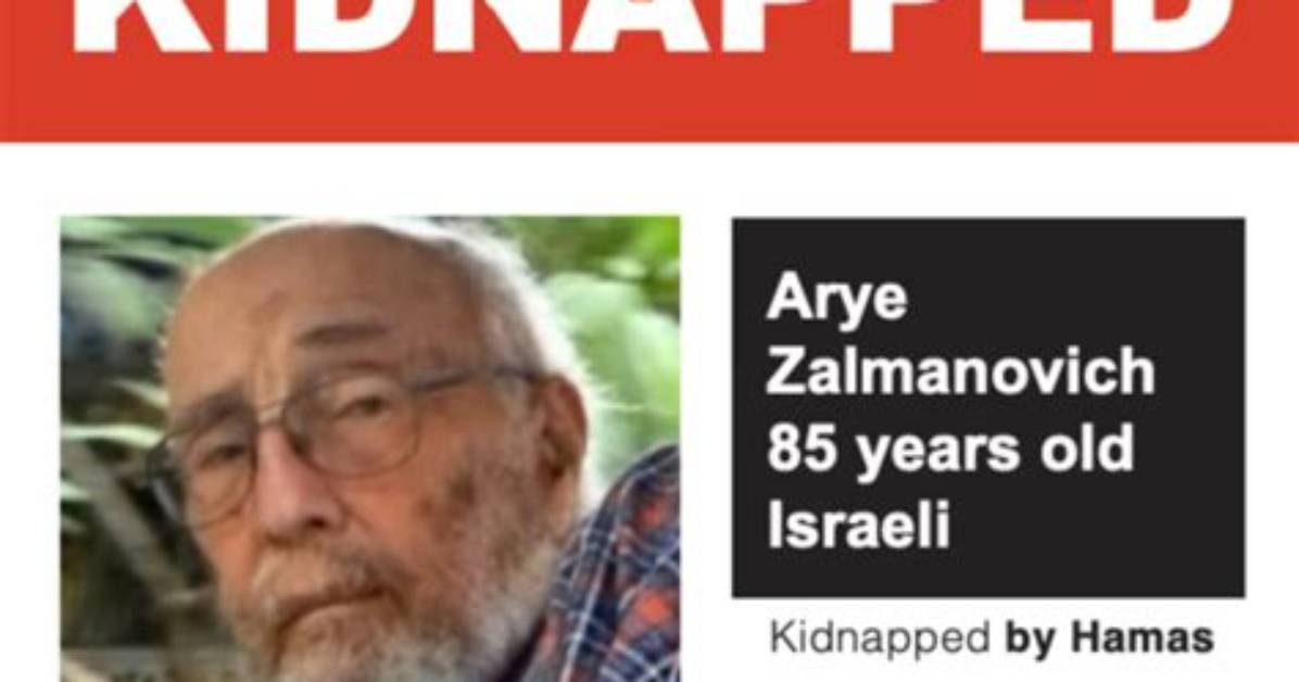 Who Was Arye Zalmanovich? 86-Year-Old Israeli Hostage Held by Hamas Dies in Captivity