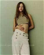 Why Mia Goth Embraces an Eyebrowless Look
