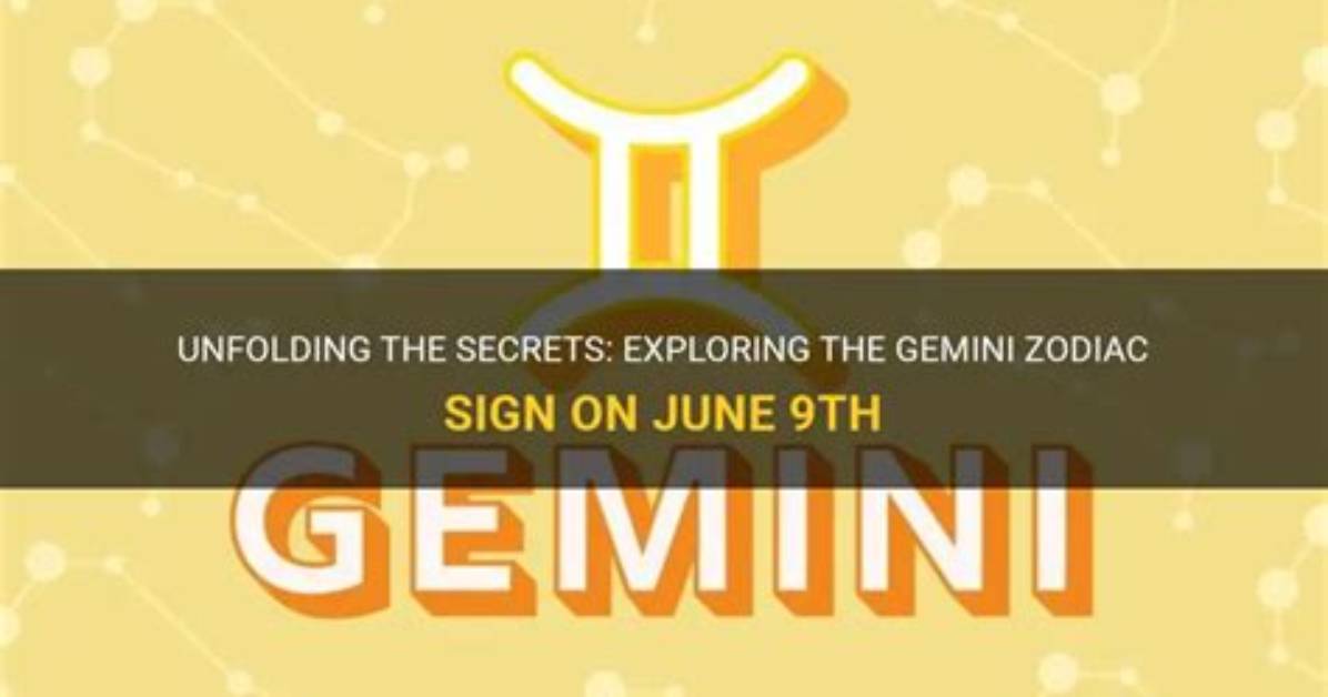 Zodiac for June 9Th: Exploring the Traits of Gemini